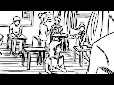 Manga Classroom Drawing [Timelapse] #timelapse #anime #manga