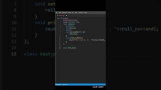 C++ program to demonstrate virtual base class| oops | cpp language | #shorts #coding