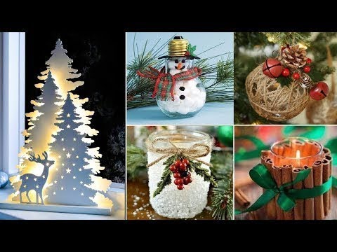 DIY Christmas Decor! Easy Crafts Ideas at Christmas & Winter Ideas for Teenagers #10
