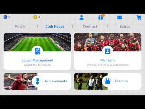 PES 2019 Download and sign in log in start new game