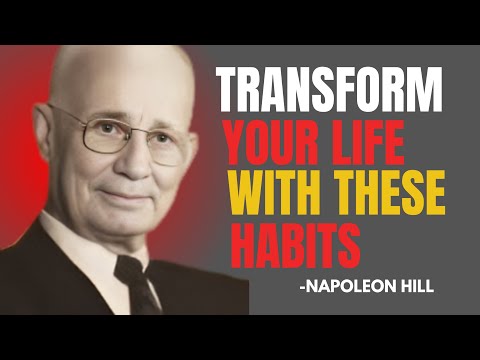 " 10 Small Habits that will change your life forever " | Napoleon Hill Best Motivation Speech |