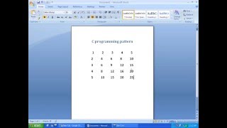 c pattern programs