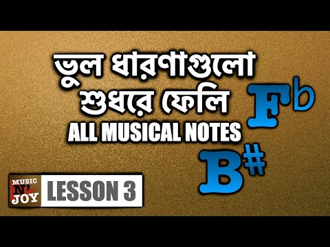 12 Music Note Names In Bangla