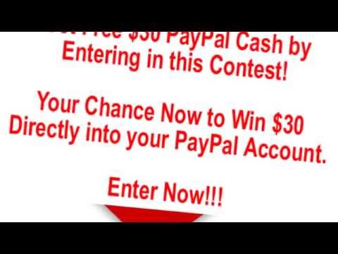 FREE PAYPAL CASH GIVEAWAY - ENTER TO WIN NOW!!!!