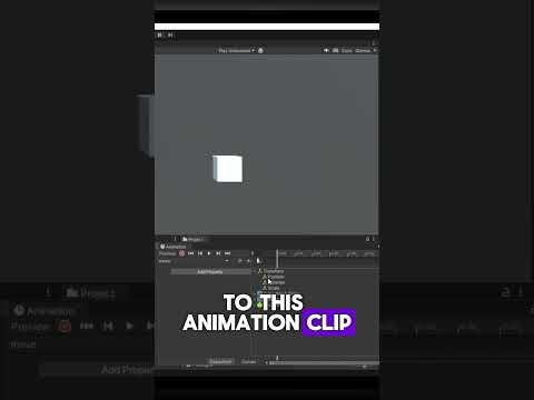 Create Basic Animations with Keyframes in Unity