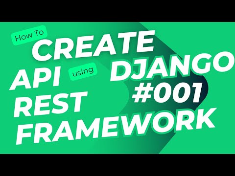 How To Make a simple blog API Full  Tutorial part 1 ||  Django REST Framework Build API from Scratch