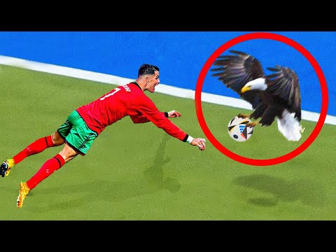 Epic Moments When Nature Stops Football Match ! ⚠️