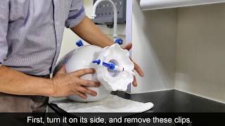 Auswauschbarer Osmose Speicher-Tank PET 13L Q-PACK