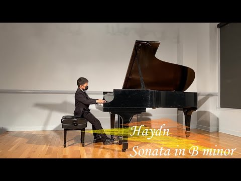 Haydn - Sonata in B Minor Hob. 32 - Age 9