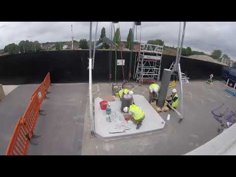 Laindon War Memorial Temporary Reinstatement