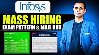 Infosys Exam mail & Pattern Out | Infosys Mass hiring 2024 & 2025 | System Engineer