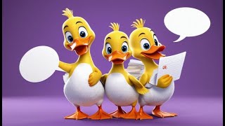 Two Little Ducks Learn to Spell | Spelling Song for Kids | Quack and Spell with the Ducklings