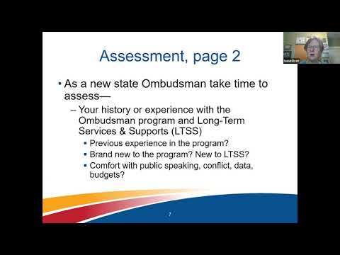 May 13, 2020: New State Ombudsman Orientation - Ombudsman 101