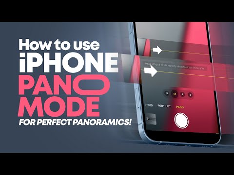 How To Use iPhone PANO mode
