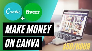 How To Make Money From Canva In Telugu  || Money Earning Apps Telugu || Fiverr Telugu