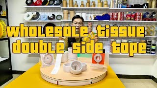 Tissue tape extra strong,tissue tape hs code,strong temporary tape for paper,wholesale tissue tape