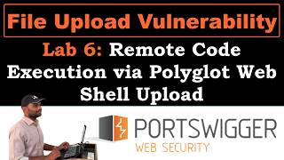 File upload 6 | Remote Code Execution via Polyglot Web Shell Upload #BugBounty