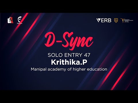D-SYNC | Solo Entry 47 - Krithika.P