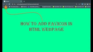 How to add Favicon in HTML webpage || Smartcode India || With Source code