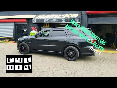 Dodge Durango RT Mid Muffler Delete, Borla ProXS Mufflers - Subscribe Now For More Tips
