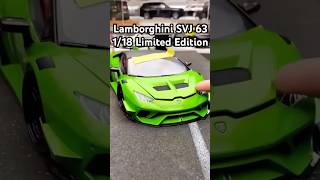 Lamborghini Aventador SVJ 63 — 1/18 Scale Supercar Icon