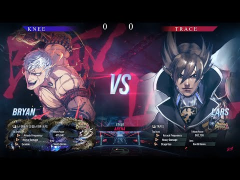 Tekken 8 ➤ Knee (Bryan) vs Trace (Lars) | High Level Gameplay