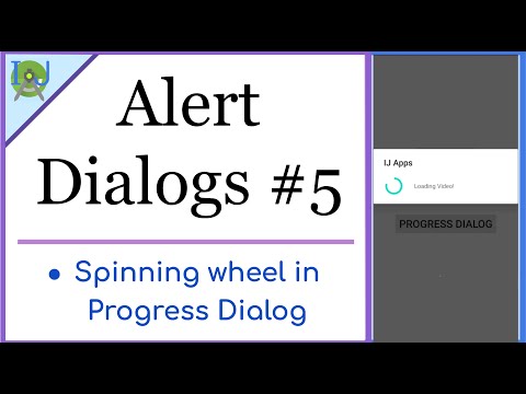 Indeterminate (Spinning Wheel) Progress Dialogs | #5