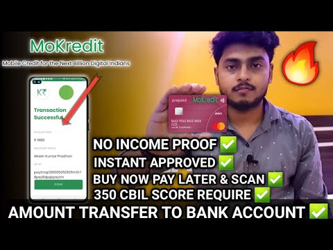 MoKredit app 2022 | Buy Now PayLater best app,scan and pay,Without Income Proof | Bueno Finance Loan