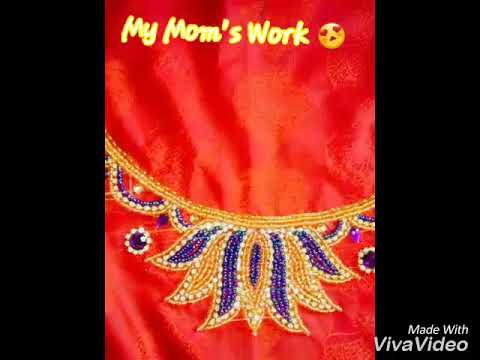 My Mom's Work 😍 plz like and subscribe my channel..