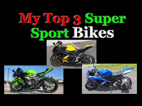 Kawasaki Ninja ZX6R 636,  Suzuki  GSXR 750,  GSXR  600 My 3 favorite Bikes But, Which one do I keep?