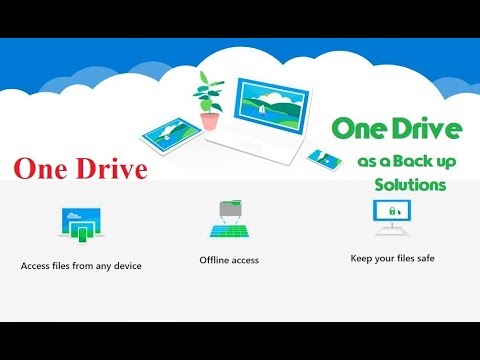 One Drive as Backup Solution