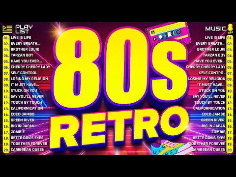Golden 80s Hits 🎶 Your Perfect Retro Playlist 🎶 Back To The 80s