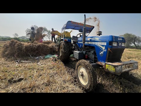 Tractor thresher "Unlocking the Secrets of Paddy Farming: How to Boost Your Yields and Profits!"