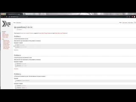 100 Problem Challenge | Learning Haskell | Functional Programming Language | Harry Potter