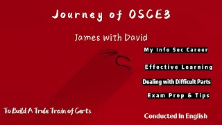 OSCE3 Learning Journey Sharing by James Yeung