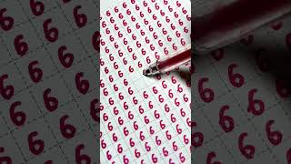 Just a 6? Think again 🧐#mood #art #writing #shorts #easy