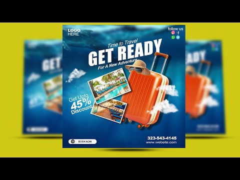 travel poster tutorial - beginner tutorial