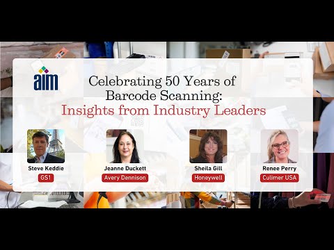 AIM North America Celebrates Scanniversary - 50 Years of Barcode Scanning
