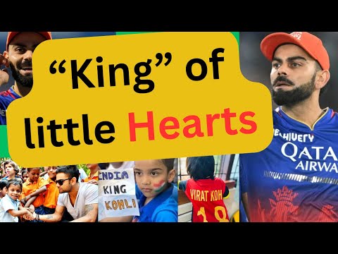 Virat Kohli loves kids a lot @paristories21 Kohli with little fan
