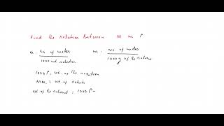 NEET relation between m and M