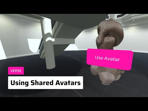 Verses | Using Shared Avatars