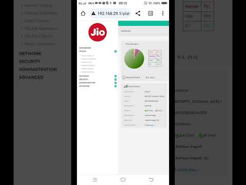 How to login jio centrum || jio router login