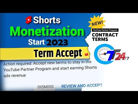 action required accept new terms to stay in the youtube partner program start earning ads revenue