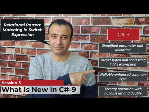 title: C# 9 -Relational Pattern Matching in Switch Expression session 5