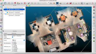 Merging iPhone LiDAR scans with CloudCompare