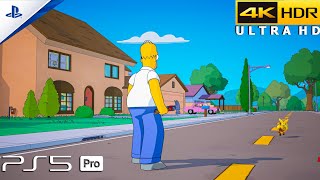 Fortnite (PS5 Pro) 4K 120FPS HDR Gameplay | Skin Homer Simpson