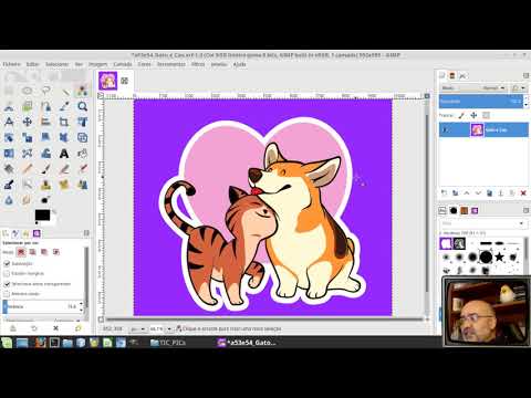 GIMP 2.10.x - Ferramentas de seleção - Filtros (sombra)