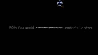 POV - You opened a coder’s laptop🤯🤩… and chaos happened 💻🔥 #shorts #ytshorts #coding