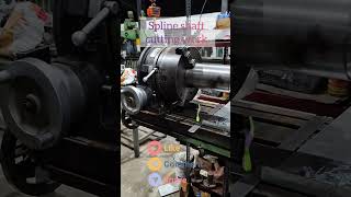 spline shaft making work #engineeringwork #welding #machiningwork #tirunelveli #milling #machine