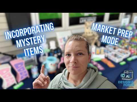 BTS 3D Printing Business - Mystery Items, Market Prep & Custom Orders (Vlog)